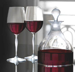 Carafe et Verre a vin - Carafe Oenologie - Verre oenologie